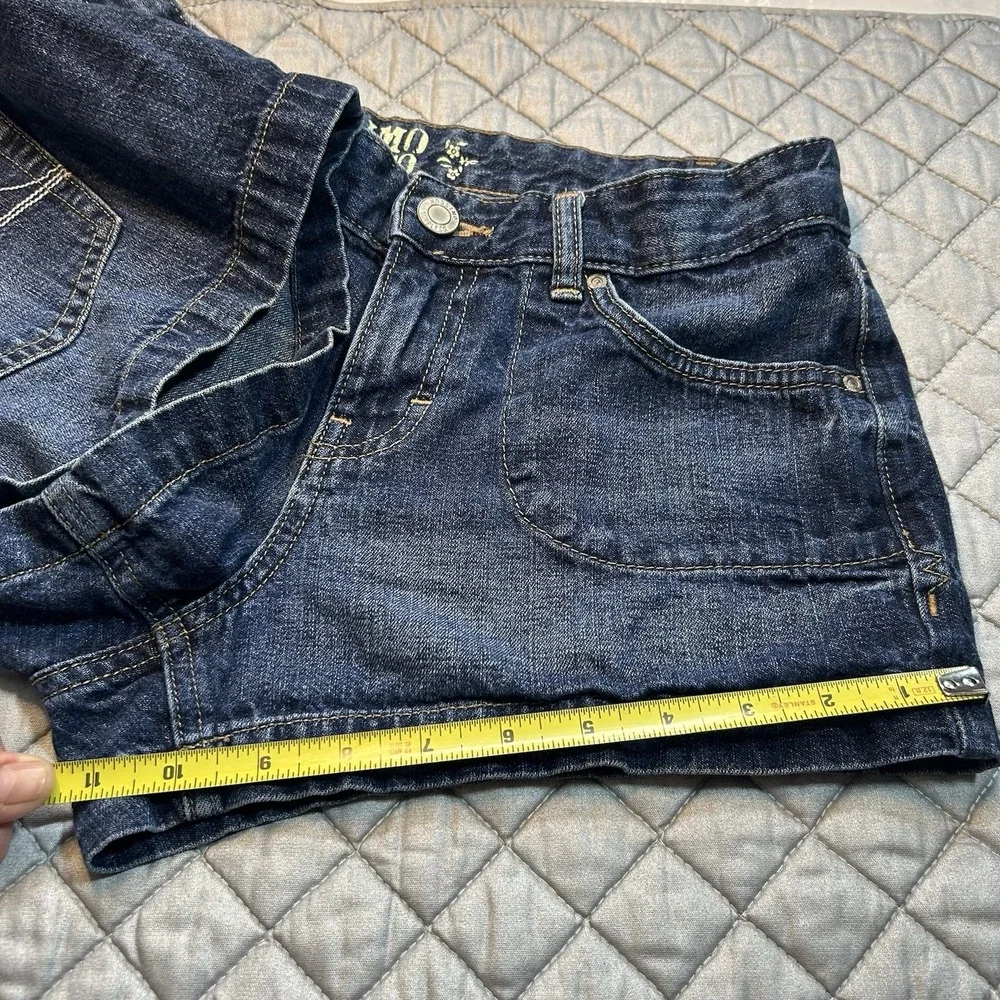Mossimo Supply Co. Vintage Y2K Low Rise Denim Shorts (Size 11 / Fit 6)